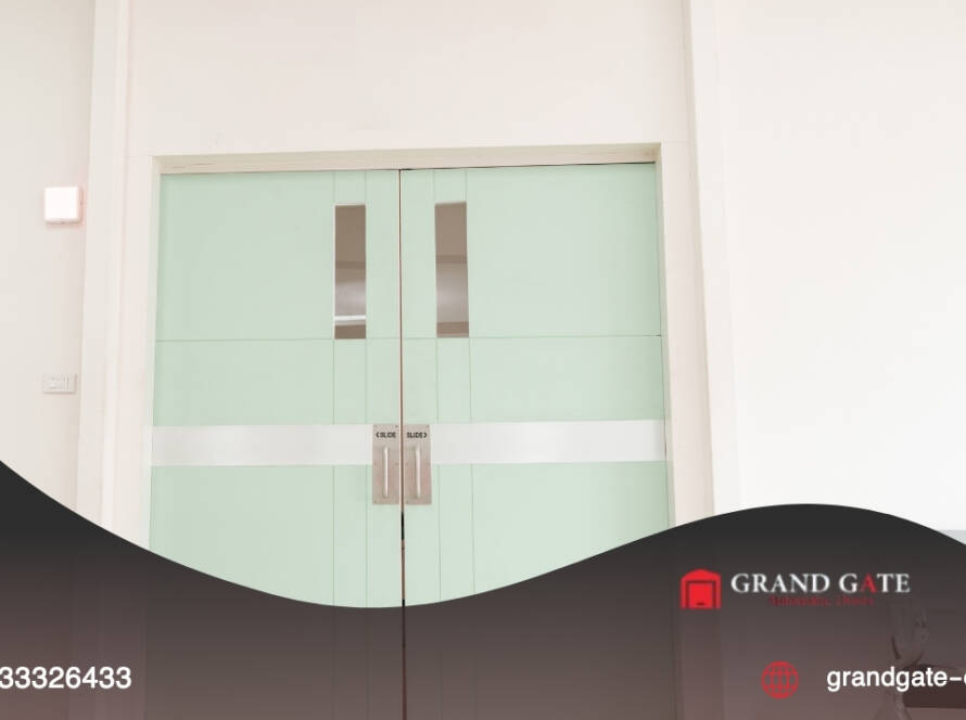 Automatic Sliding Doors for Hospitals