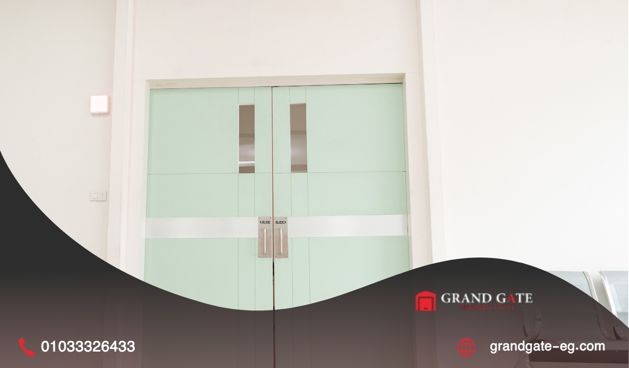 Automatic Sliding Doors for Hospitals