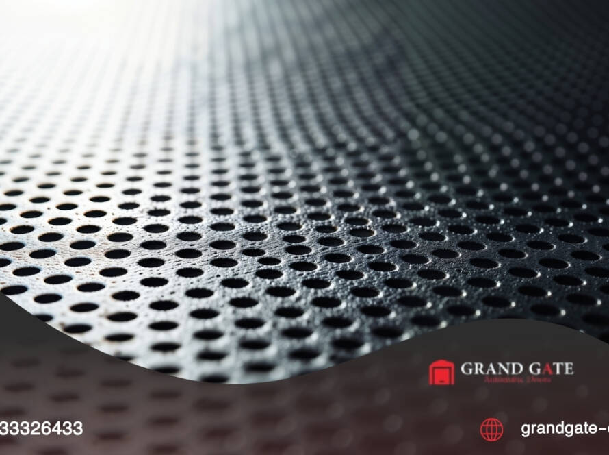 industrial roller perforated