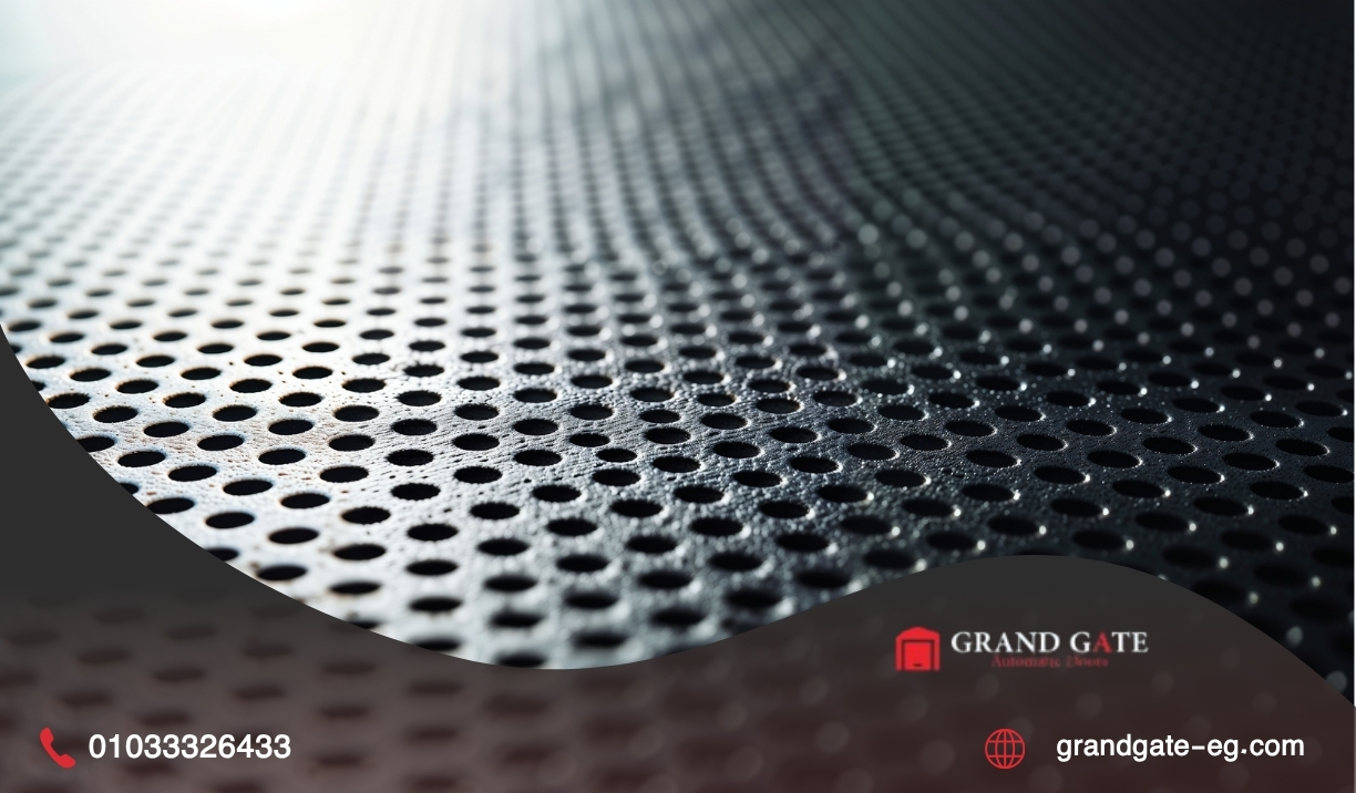 industrial roller perforated